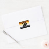 BEER VLAG ORIGINEEL MET SYMBOOL RONDE STICKER (Envelop)