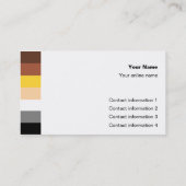 Beer Vlag Trick-kaart Visitekaartje (Achterkant)