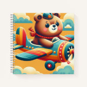 Beer vliegt notitieboek (Voorkant)