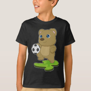 Beer Voetballer Voetbal T-shirt