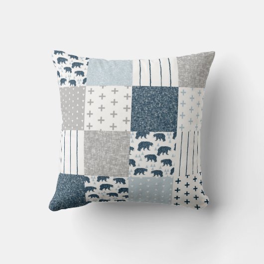 Beer voor baby's kussen (Achterkant)