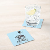 Beer voor ballonfietsen kartonnen onderzetters (Insitu)