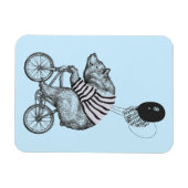 Beer voor ballonfietsen magneet (Horizontaal)