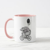 Beer voor ballonfietsen mok (Links)