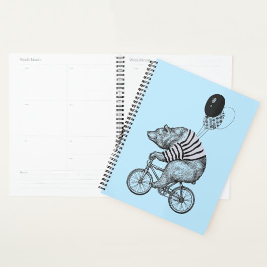 Beer voor ballonfietsen planner (Display)