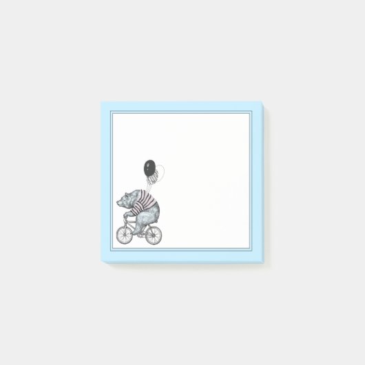 Beer voor ballonfietsen post-it® notes (Voorkant)