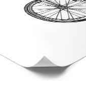 Beer voor ballonfietsen poster (Hoek)