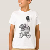 Beer voor ballonfietsen t-shirt (Voorkant)