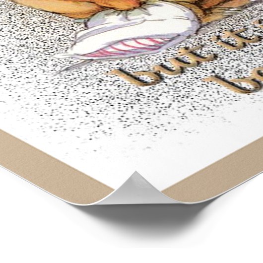 Beer voor bedtijd poster (Hoek)