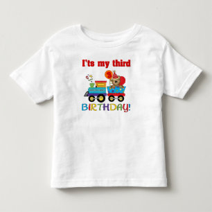 beer voor derde verjaardag kinder shirts