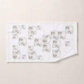 Beer voor handdoeksets bad handdoek (Handdoek)