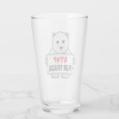 Beer voor handelszadels glas (Achterkant)