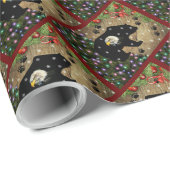 Beer voor kerstmis Bald Eagle Spirit Cadeaupapier (Rol Hoek)
