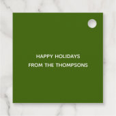 Beer voor kerstmis bedankjes labels (Achterkant)