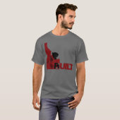 Beer voor opladen t-shirt (Voorkant volledig)
