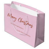 Beer voor pretkerst groot cadeauzakje (Achterkant Gekanteld)