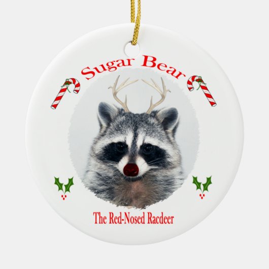 beer voor siersuiker keramisch ornament (Voorkant)