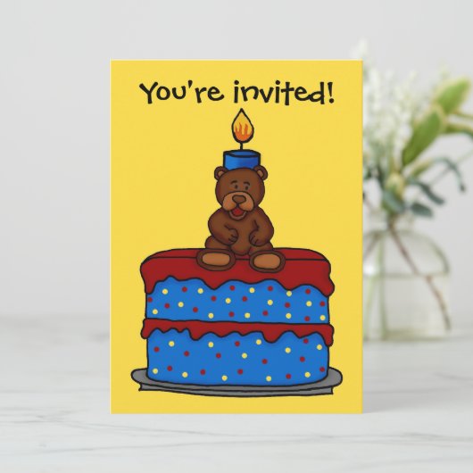 beer voor verjaardagsfeestdag kaart (Staand voorkant)