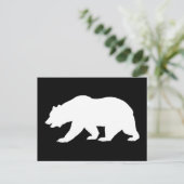 Beer vorm briefkaart (Staand voorkant)