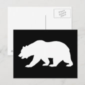 Beer vorm briefkaart (Voorkant / Achterkant)