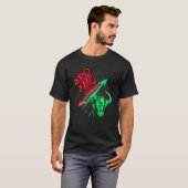 Beer Vs. Bull Stock Chart Analysis Cryptocurrency T-shirt (Voorkant volledig)