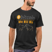 Beer Vs Bull Trading T-shirt Crypto Forex Traders  (Voorkant)