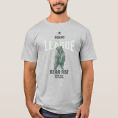 Beer Vuist Boksliga T-shirt (Voorkant)