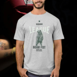 Beer Vuist Boksliga T-shirt