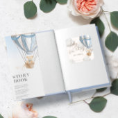 Beer wacht op teddybeer Eerste bibliotheek ex-libr Vierkante Sticker