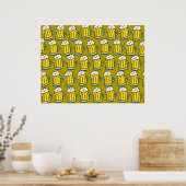 Beer Wallpaper Poster (Keuken)