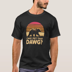 Beer Wandelende Vrouwen Meme Dawg Camping Mag ik d T-shirt