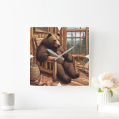 Beer wandklok (Huis)