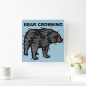 Beer wandklokken, Beer oversteekplaats Wal Vierkante Klok (Huis)