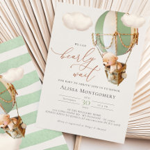 Beer-Warm-ballonuitnodiging