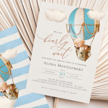 Beer-Warm-ballonuitnodiging