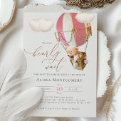 Beer-Warm-ballonuitnodiging Kaart