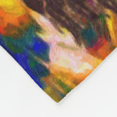 Beer Warrior Native American Fleece Blanket (Hoek)