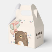 beer waterverf met ballonnen verjaardagskarakter bedankdoosjes (Achterkant)