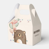 beer waterverf met ballonnen verjaardagskarakter bedankdoosjes (Voorkant Zijde)