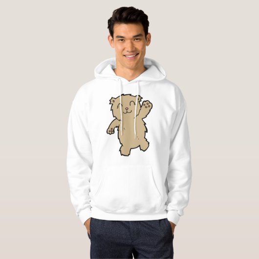 Beer Waving Hoodie (Voorkant volledig)