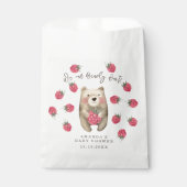 Beer - we kunnen het baby shower nauwelijks afwach bedankzakje (Voorkant)