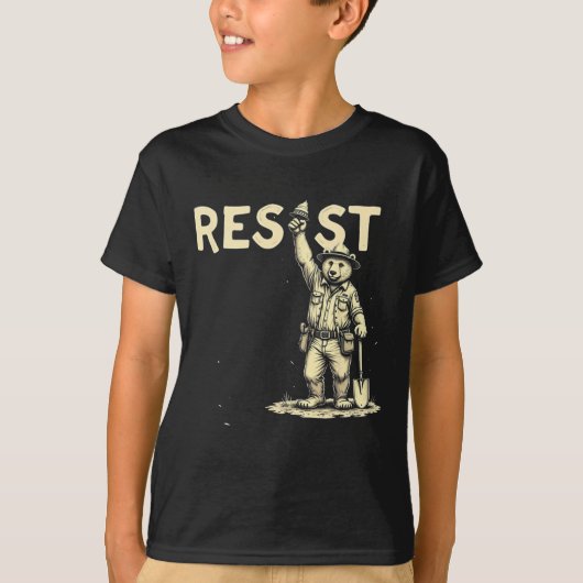 Beer Weerstand 1 T-shirt (Voorkant)