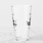 Beer Whisperer (gepersonaliseerd) Glas (Rechts)