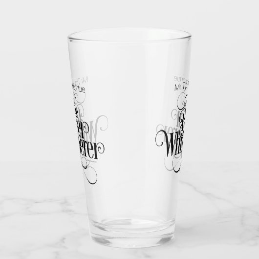 Beer Whisperer (gepersonaliseerd) Glas (Rechts)