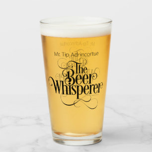 Beer Whisperer (gepersonaliseerd) Glas