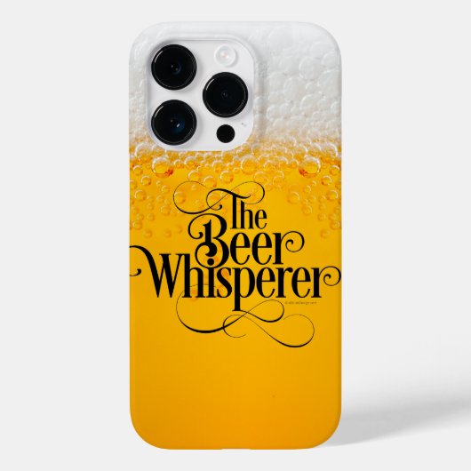Beer Whisperer Hoesje-Mate iPhone Case (Achterkant)