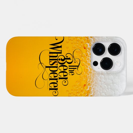 Beer Whisperer Hoesje-Mate iPhone Case (Achterkant (horizontaal))