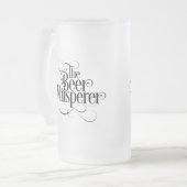 Beer Whisperer Matglas Bierpul (Voorkant links)