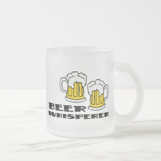 Beer Whisperer Matglas Koffiemok (Rechts)