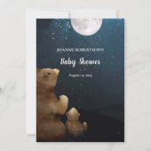 Beer Wie Is Mijn Moedertje Baby Shower Spel Kaart (Achterkant)